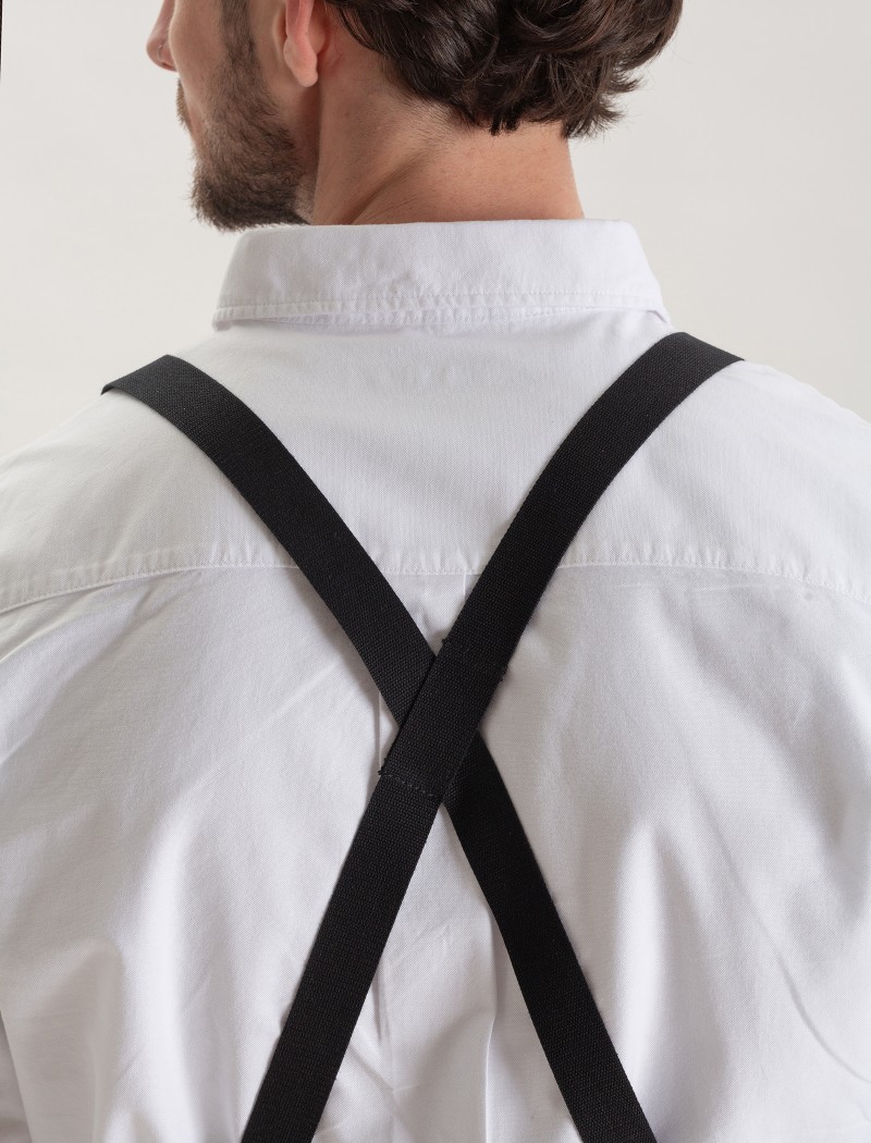 Garbo Marron-6 Delantal Garbo Cafe