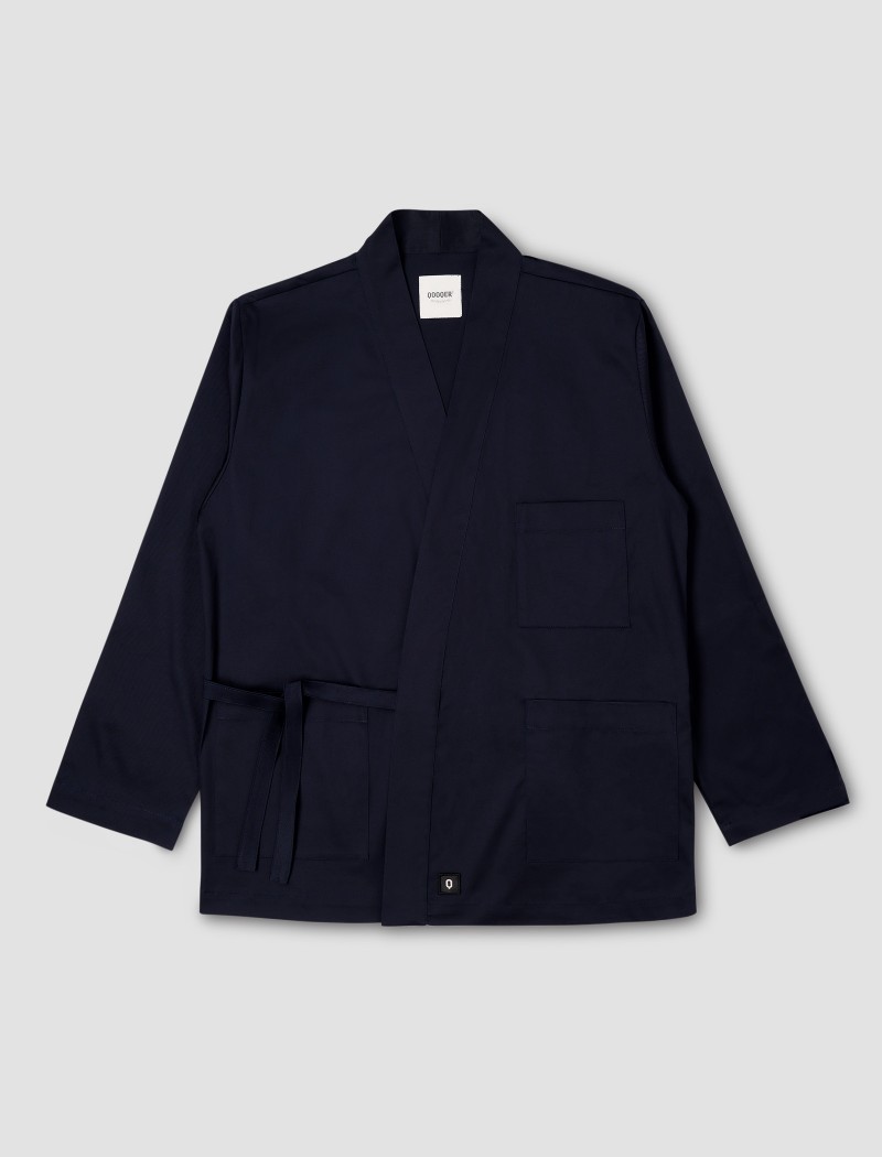 kimono azul Camisa Kimono Haku - Navy