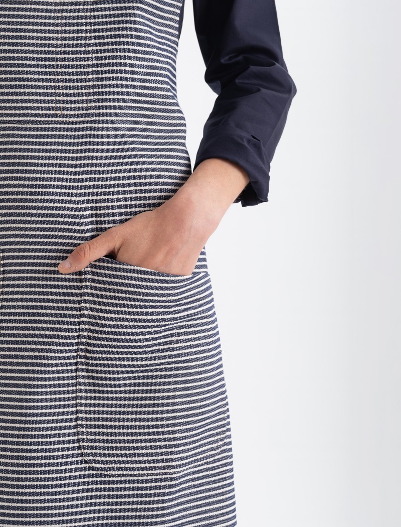 Kab stripe-6 Delantal Kab Striped