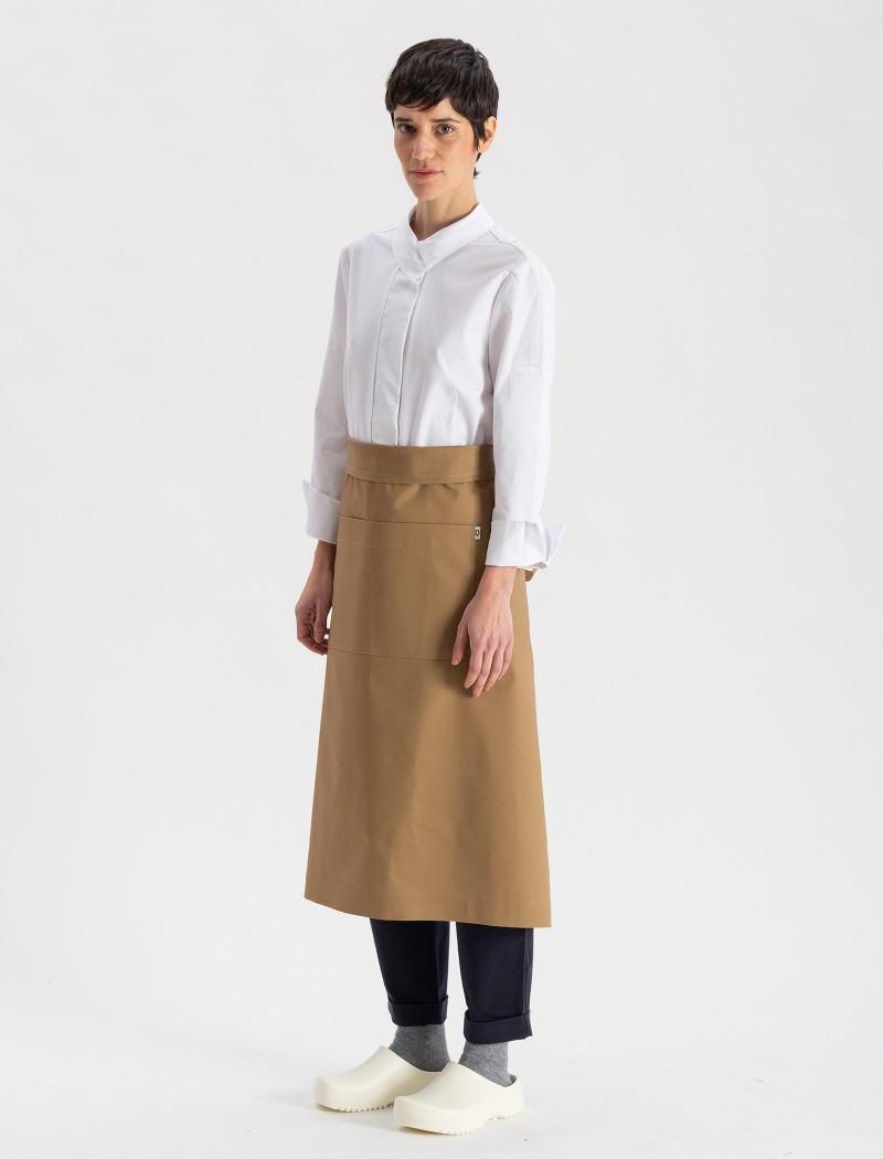 largo beig-2 Delantal Lang Sand