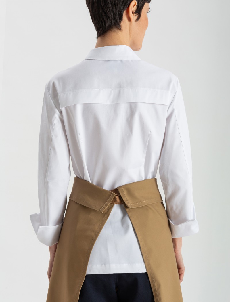 largo beig-5 Delantal Lang Sand