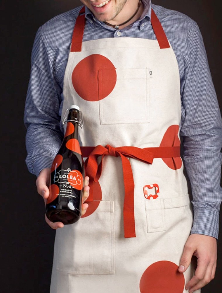 delantal lolea Delantal Lolea de lunares