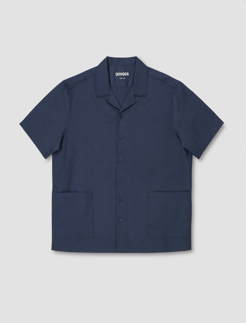 Camisa unisex azul petroleo. Camisa unisex azul petroleo.