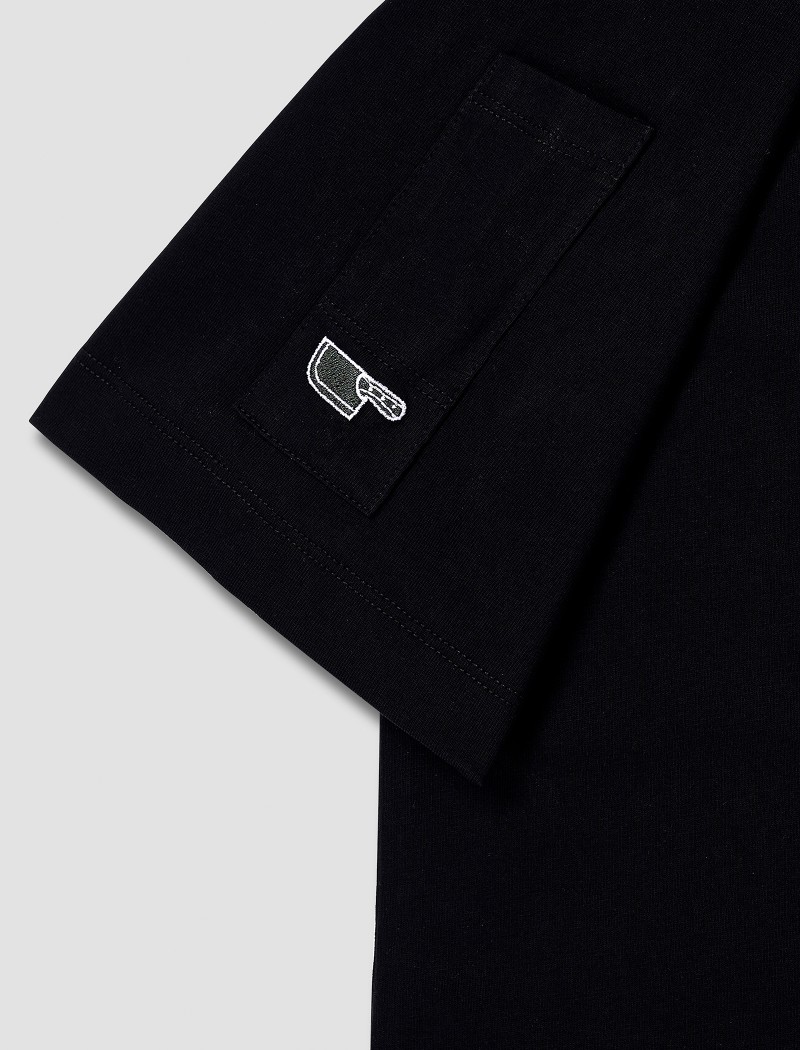 CAMI-NEGRA-1 Chef Tee Black