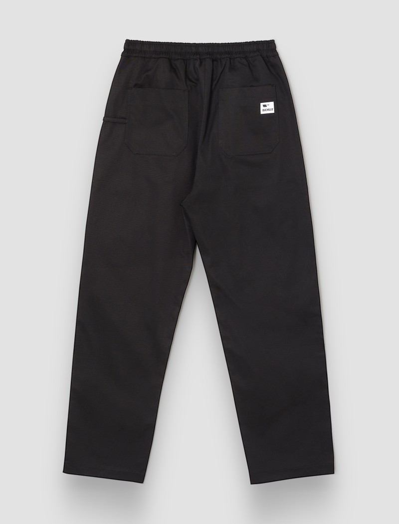 arena Pantalón Regular Chef Negro