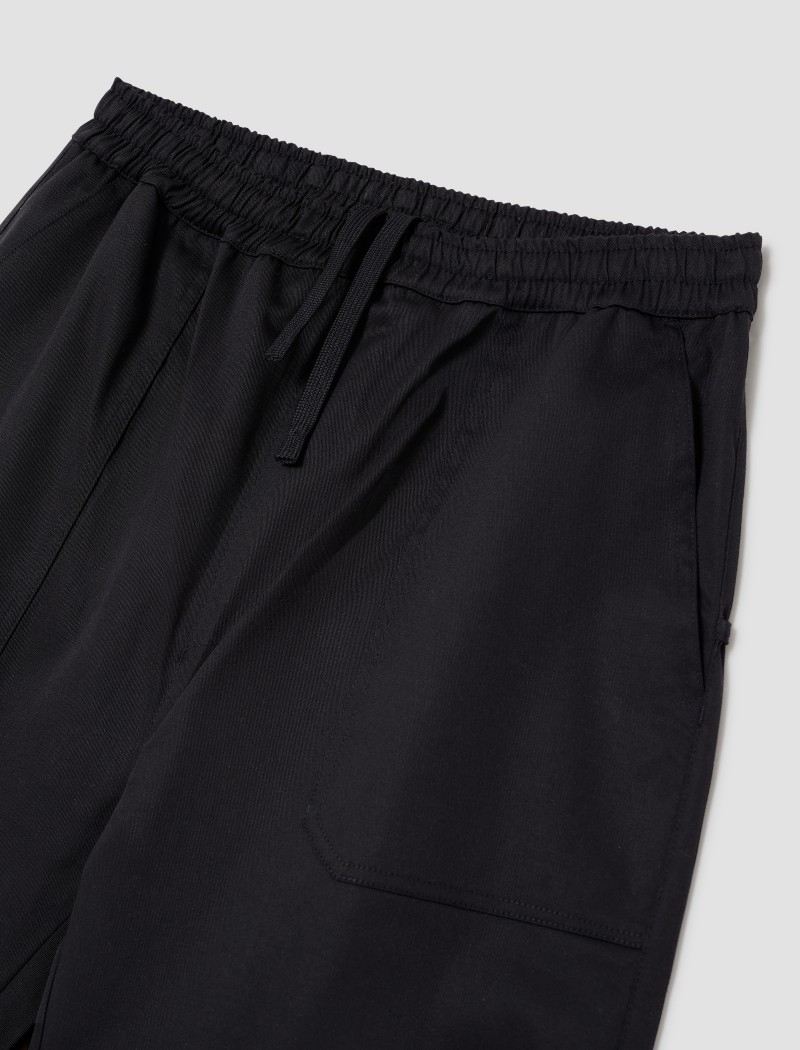 arena Pantalón Regular Chef Negro