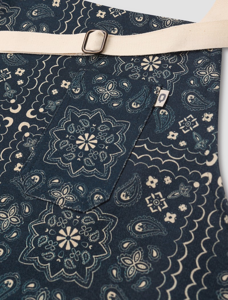 Delantal estampado bandana paisley Delantal Folkii Paisley