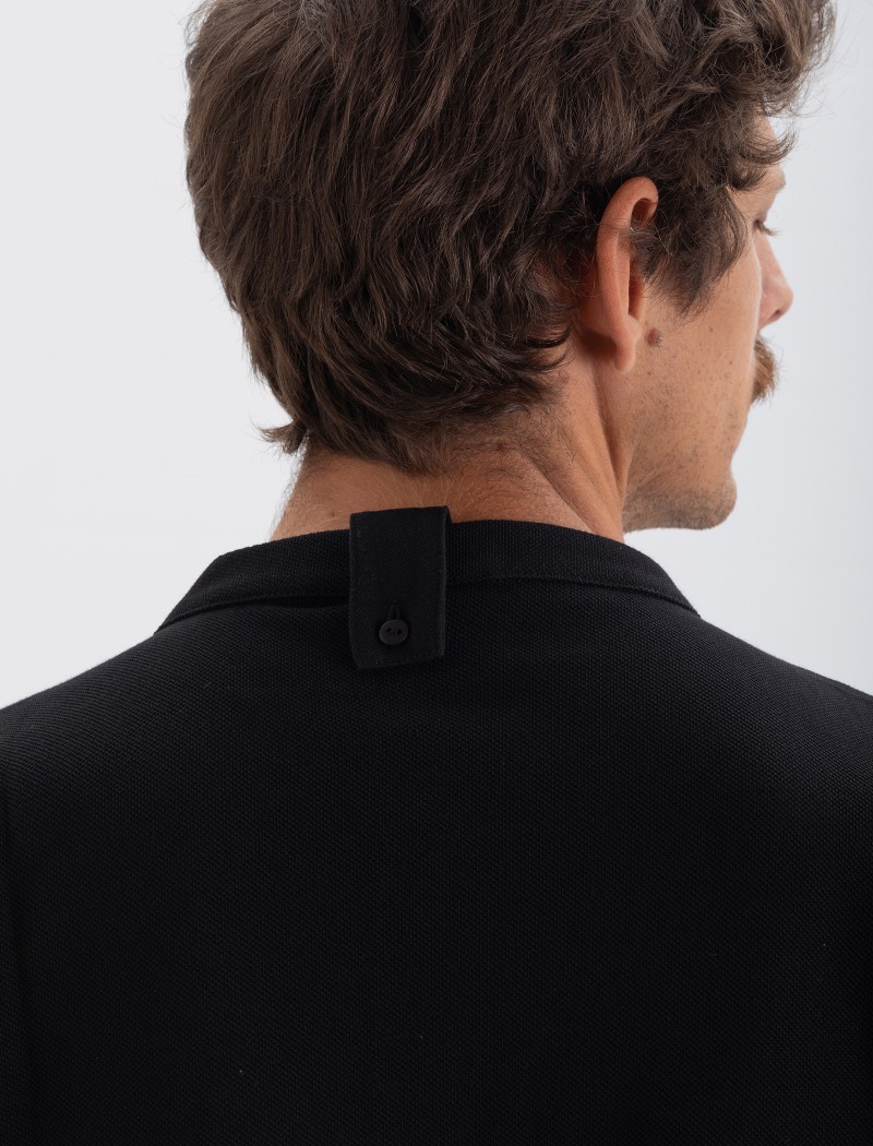 Polo-Lacey_negro-1 Polo Lacey Unisex - Negro