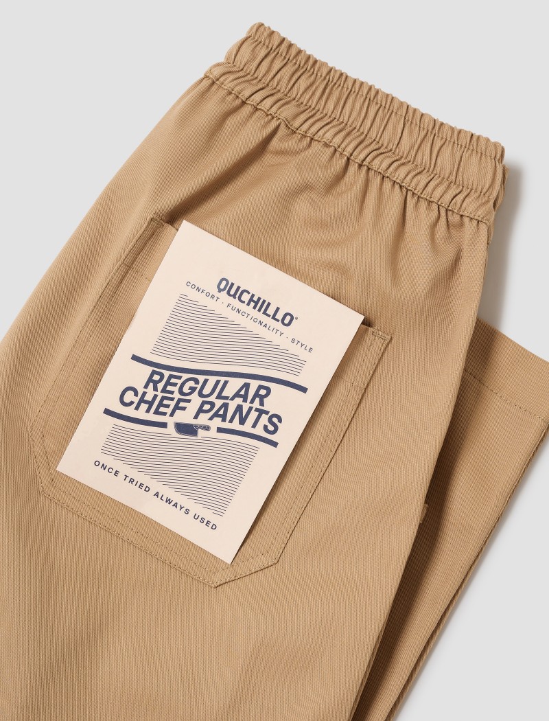 negro Pantalón Regular Chef Arena