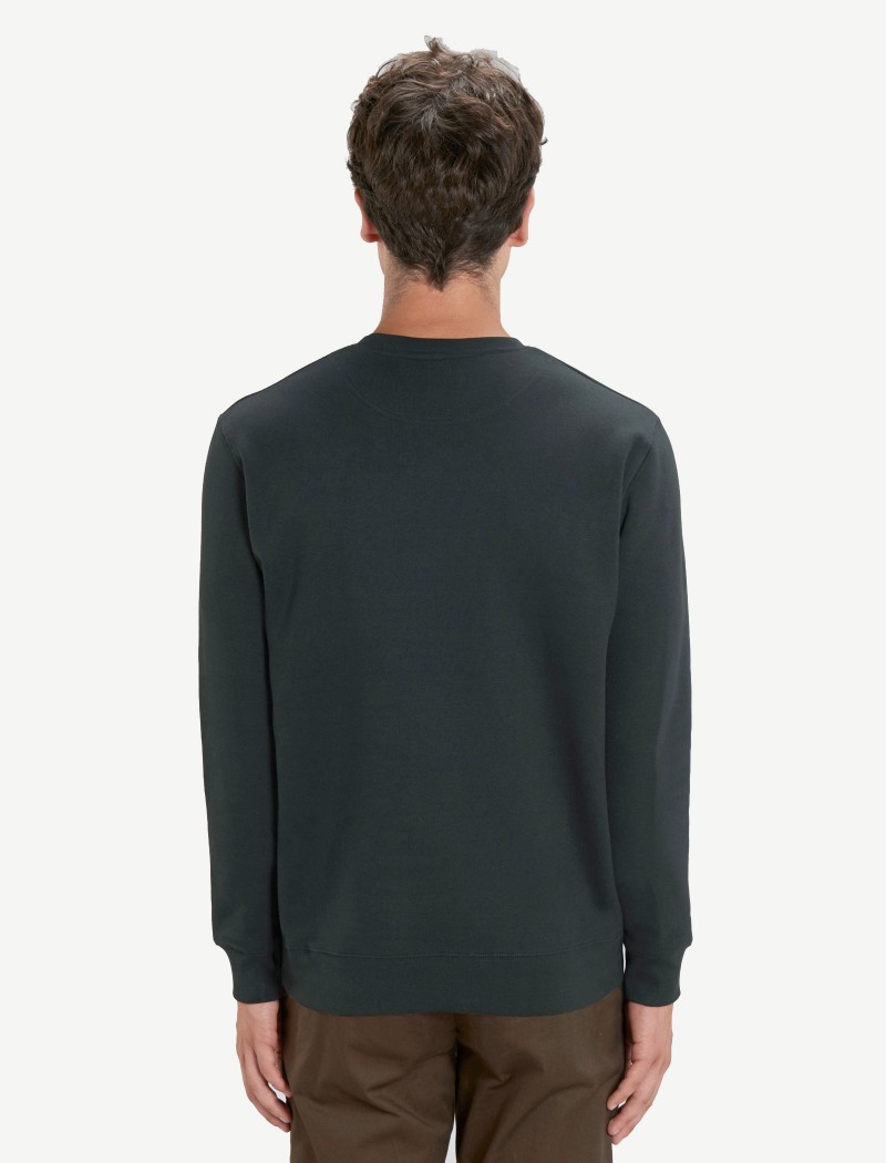 sudadera negra 6 Sudadera Unisex Black