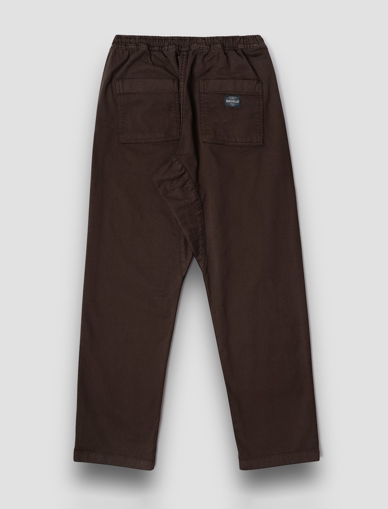 tabaco-3 Pantalón Superior Chef Café