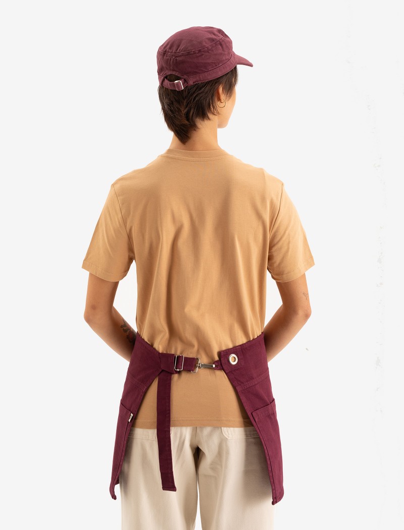 TONE-SHOT-Claret-6 Delantal Tone Short Claret