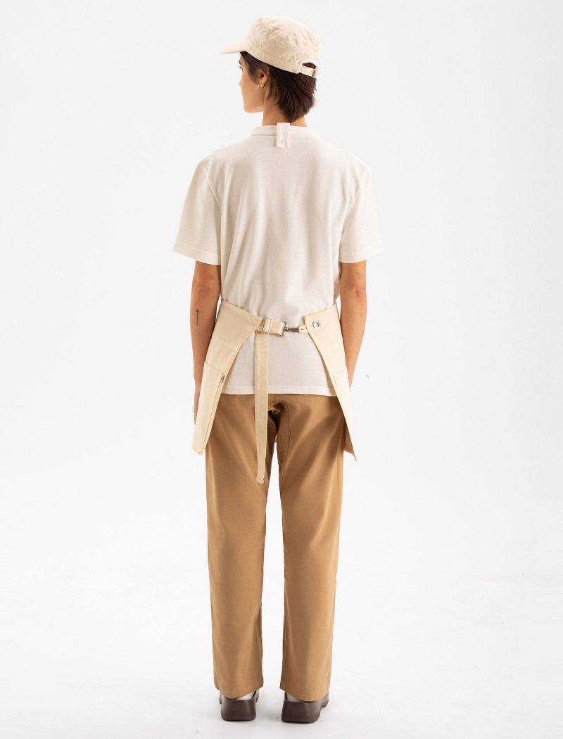 raw ecru Delantal Tone Short Ecru