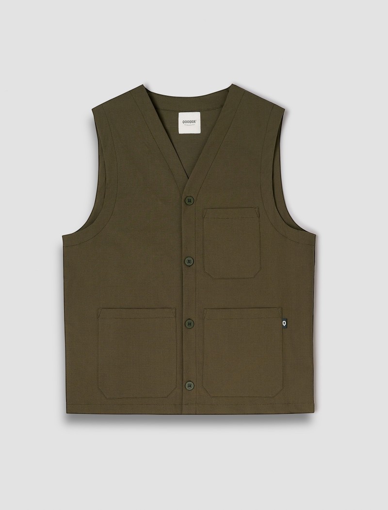 Chaleco verde camarero Chaleco verde camarero